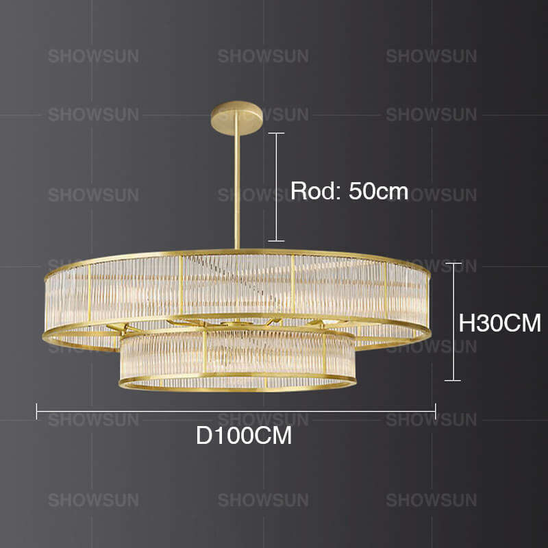 Rond: D100cm x H30cm