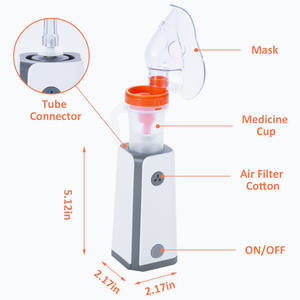 Masker <span class=keywords><strong>Nebulizer</strong></span> genggam Mini untuk dewasa dan rumah, masker <span class=keywords><strong>Nebulizer</strong></span> kompresor DC portabel dapat diisi ulang daya untuk dewasa dan anak-anak - Product Image 2