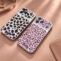 Coque de téléphone Léopard PC Luxe Antichoc pour iPhone