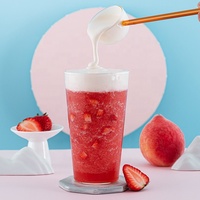 Poudre de crème de lait aromatisée 800g pour thé au lait, milkshake, smoothie et bubble tea
