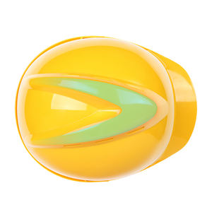 خوذة سلامة لمواقع البناء من البلاستيك ABS وفقًا للمعايير الوطنية، على شكل V، مقاومة للخدش، قابلة للتنفس، مع 6 نقاط تعليق - Product Image 3