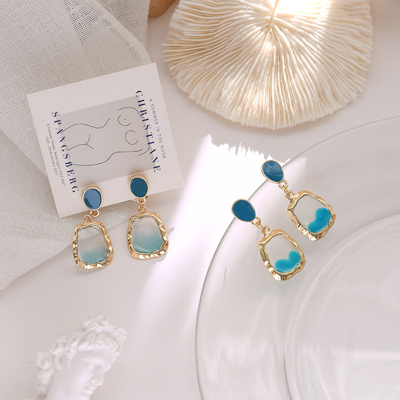 Trendy Stainless Steel Waterproof Earrings Jewelry