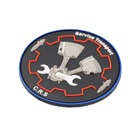Patch en caoutchouc PVC personnalisé, patchs en PVC souple 3D, patchs en silicone avec logo personnalisé