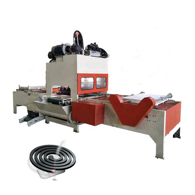Fully Automatic Mosquito Coil Incense Moulding Making Line Mosquito Repellent Incense Making Machine