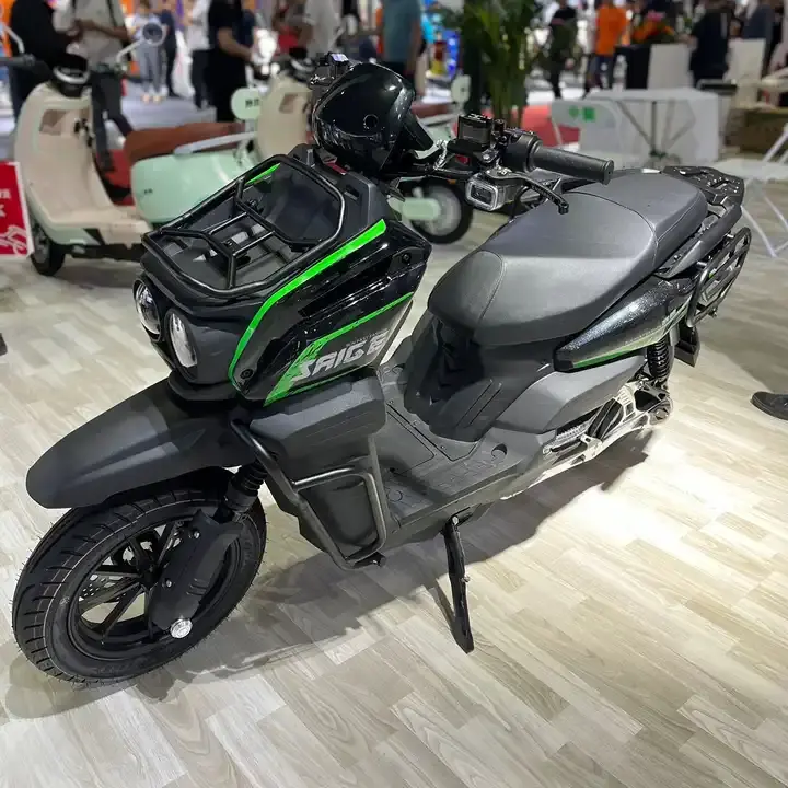 Elektrikli Scooter 72V 40AH çift motorlu hız 110 km/s elektrikli motosiklet