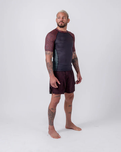 เสื้อรัดกล้ามเนื้อสำหรับ MMA ระบายเหงื่อ ป้องกันรังสียูวี น้ำหนัก 220 กรัม พิมพ์ลายด้วยความร้อน แขนยาว ยูนิเซ็กซ์ - Product Image 5