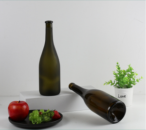 Wholesale Creative Glass <strong>Bottle</strong> 750ml <strong>Big</strong> Belly Red Wine Wine <strong>champagne</strong> Frosted Glass <strong>Bottle</strong> - Product Image 4
