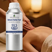 Liquide naturel pour bain de pieds aux herbes, solution de trempage aux extraits de plantes chinoises pour spa des pieds à domicile, soin de la peau, vente en gros