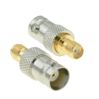 Q9 convertidor sin soldadura BNC hembra SMA macho adaptador de cámara de intercomunicación de alta frecuencia conector coaxial BNC RF