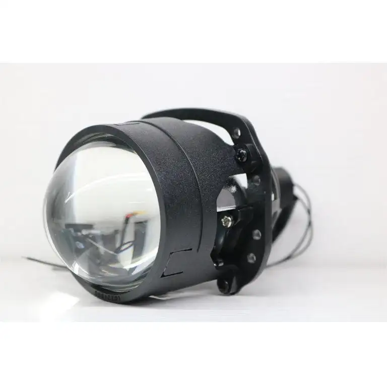 Super brillante 2,5 pulgadas LED lente faro alto haz bajo proyector Bi LED proyector faros H4 LED
