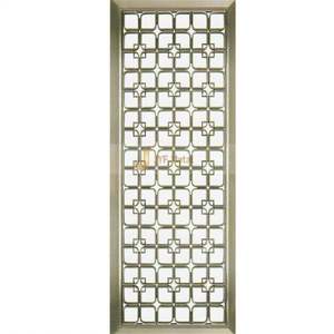 Panneaux décoratifs muraux imperméables et durables en acier inoxydable découpé au laser, écran métallique translucide, design personnalisé, mobile - Product Image 3