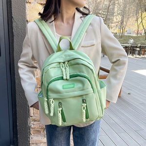 Sac à dos scolaire grande capacité pour étudiants, sacoche pour ordinateur portable, sac à dos léger avec logo personnalisé et fermeture éclair - Product Image 1
