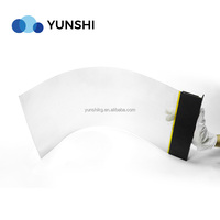 Film flexible d'écran de P20 LED d'écran de l'intérieur LED de cristal sur le verre pour les magasins de détail et les ascenseurs