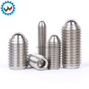 Thép không gỉ mùa xuân nạp bóng pit tông ốc vít-Bóng vít ổ cắm ren với bóng - Product Image 2