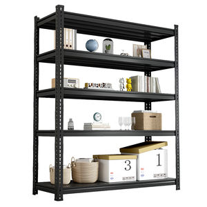 Étagère de supermarché en acier laminé à froid, 100kg, résistante à la rouille, idéale pour le stockage en entrepôt, le garage souterrain - Product Image 4