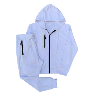 Ensemble de survêtement de jogging imperméable en coton léger de haute qualité pour homme, taille plus, respirant, pour la saison hivernale - Product Image 1