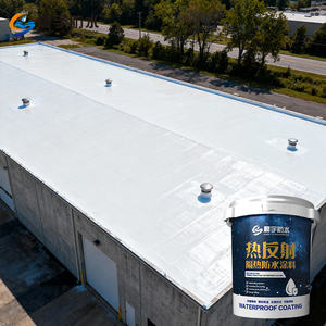 Pintura <span class=keywords><strong>de</strong></span> Recubrimiento Aislante Térmico Reflectante del Calor Solar, Impermeabilizante para Techos <span class=keywords><strong>de</strong></span> Vidrio, Resistente al Calor y a la Humedad, Color Blanco - Product Image 3