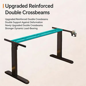 Escritorio Eléctrico de Pie con Doble Motor y Diseño Ergonómico Ajustable en Altura para Oficina en <span class=keywords><strong>Casa</strong></span>/Dormitorio, Configuración de Doble Monitor - Product Image 5