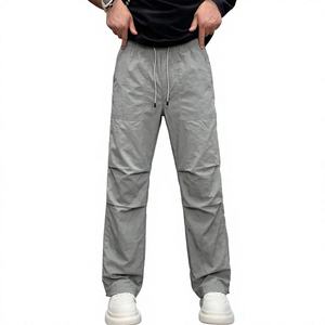 <span class=keywords><strong>Pantaloni</strong></span> da <span class=keywords><strong>Uomo</strong></span> in Nylon Stile Paracadute, Taglio Ergonomico 3D, Leggeri e ad Asciugatura Rapida, <span class=keywords><strong>Pantaloni</strong></span> Cargo Urbani Techwear Streetwear - Product Image 3