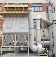 Xyc Industrial DMC Type PLC Contrôlé par PLC, Collecteur de poussière à jet pulsé pour silo à sacs, haut débit 2Tph, Moteur de pompe, Efficacité 99,9%, Récipient sous pression 1