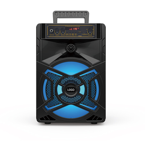 Altavoz portátil para exteriores Bt inalámbrico versátil con batería recargable X-sign de 8 '', para el aire libre, de la marca de radio, de la marca X - Product Image 1