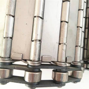 Fabrika doğrudan paslanmaz çelik delme zinciri plaka endüstriyel konveyör bant - Product Image 4