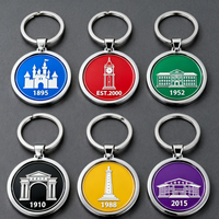 Porte-clés NFC personnalisé avec code QR unique et design NFC pour les événements promotionnels d'entreprise