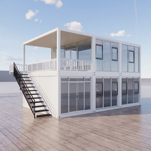 Prefab Detachable Container <strong>Loft</strong> Design 20ft 40ft Multi Layer Space for Studio Apartment Office Creative Living Space - Product Image 1