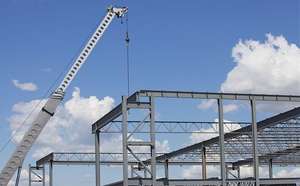 Bâtiments <span class=keywords><strong>de</strong></span> structure métallique <span class=keywords><strong>de</strong></span> conception moderne d'exportation, appropriés aux bureaux, aux garages, aux hangars, aux supermarchés, aux écoles, aux magasins, etc. - Product Image 3