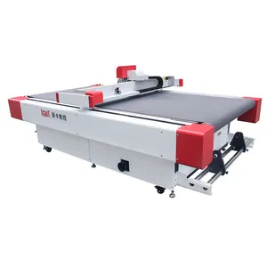 Mesin Pemotong Kulit, Multifungsi Cnc Digital Flatbed Osilasi Pisau Pemotong Kulit