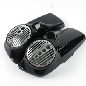 8 "coperchi rigidi della borsa della sella dei coperchi dell'altoparlante della borsa della sella del motociclo dell'abs <span class=keywords><strong>per</strong></span> <span class=keywords><strong>Harley</strong></span> <span class=keywords><strong>Davidson</strong></span> Touring 2014 su - Product Image 2