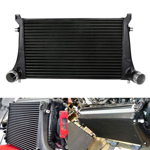 70MM競技用インタークーラー VW MK7 GTI ゴルフR VAG 1.8T 2.0T 8V <span class=keywords><strong>A3</strong></span> S3用 (ブラック) - Product Image 4