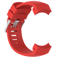 Ersatz armband mit Werkzeugen Silikon Smart Watch Armband für Suunto Core ALU schwarz
