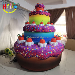 Fiesta de cumpleaños Decoración Publicidad Pastel <span class=keywords><strong>Inflable</strong></span> Pastel Publicidad <span class=keywords><strong>Inflable</strong></span> - Product Image 2