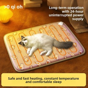 宠物电热毯猫狗恒温防漏防咬布式冬季加热垫 - Product Image 2