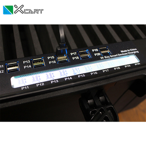 Có Thể Tháo Rời 20 Ngăn DC <span class=keywords><strong>USB</strong></span> 2.0 2.4A Máy Tính Bảng 11.5 ''Vali Sạc Giáo Dục - Product Image 2