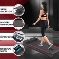 Tapis de marche électrique Portable sous le bureau marche Jogging et course Machine affichage LED télécommande bureau à domicile
