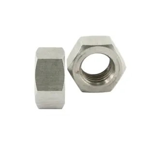 HSL Hastelloy G30 G3 DIN934 écrou hexagonal écrou d'accouplement rond vente d'usine MONEL 400 écrou de fixation