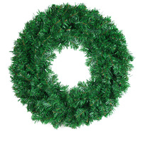 Guirlande de Noël de luxe rouge et or de 30 cm, nœud en velours, poinsettia doré, baies, décoration murale pour la maison