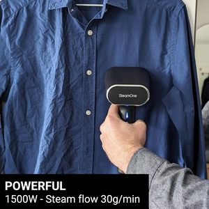 <span class=keywords><strong>Défroisseur</strong></span> <span class=keywords><strong>vapeur</strong></span> 1500W - 400ml - Portable - Prêt en 30s |   <span class=keywords><strong>Défroisseur</strong></span> <span class=keywords><strong>Vapeur</strong></span> Portable <span class=keywords><strong>SteamOne</strong></span> 1500W - 400ml - Prêt en 30s - Product Image 3