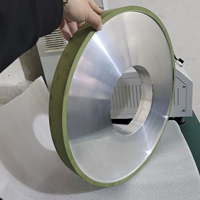 Meule diamantée à liant en céramique vitrifiée personnalisée résistance à la chaleur de haute résistance coupe tranchante pour coupeur Pdc