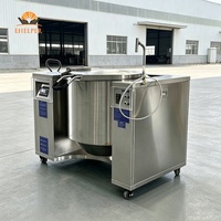 Olla de Cocción Inclinable de Inducción de Alta Resistencia Directa de Fábrica con Temporizador de 8 Velocidades y Control de Temperatura para Hervidor Comercial