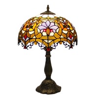 Lampe de table en verre de style méditerranéen en forme de dôme, lampe turque marocaine teintée, lampe rétro en forme de perroquet, lumière décorative pour la maison et l'hôtel