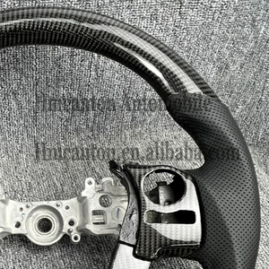 Hot New Product Price Carbon Fiber Perforated Leather Sports for Lexus IS250 IS300 IS350 <b>Car</b> Steering Wheel - Product Image 6