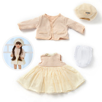 Tenues confortables d'automne et d'hiver pour poupées reborn de 22 pouces, vêtements et accessoires réalistes pour poupées