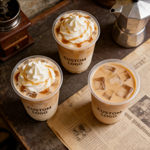 Paquete de 12 Vasos Desechables Transparentes de Polipropileno de Primera Calidad, de Pared Simple, de 90 mm, para Té con Leche, para Fiestas de Navidad y Bodas - Product Image 6