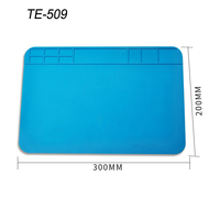 Tapis Magnétique Résistant à la Chaleur TE509 Isolation Soudure Silicone Pad Bureau Plate-Forme Tapis Station De Soudage Fer PC BGA Outils De Réparation
