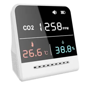 家用室内空气质量监测仪传感器De Humedad Co2检测器温度湿度传感器Co2计