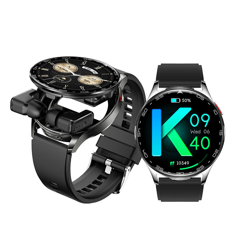2026 T97 2 in 1 SmartWatch 1.39'' BT Call with Wireless Earbuds IP67 Waterproof Sleep Monitor Relojes Smart Watch for Man Woman