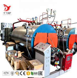 Chaudière à vapeur au gaz et au mazout Zhongfei WNS avec une efficacité de combustion élevée et un minimum de perte de chaleur pendant le fonctionnement - Product Image 6
